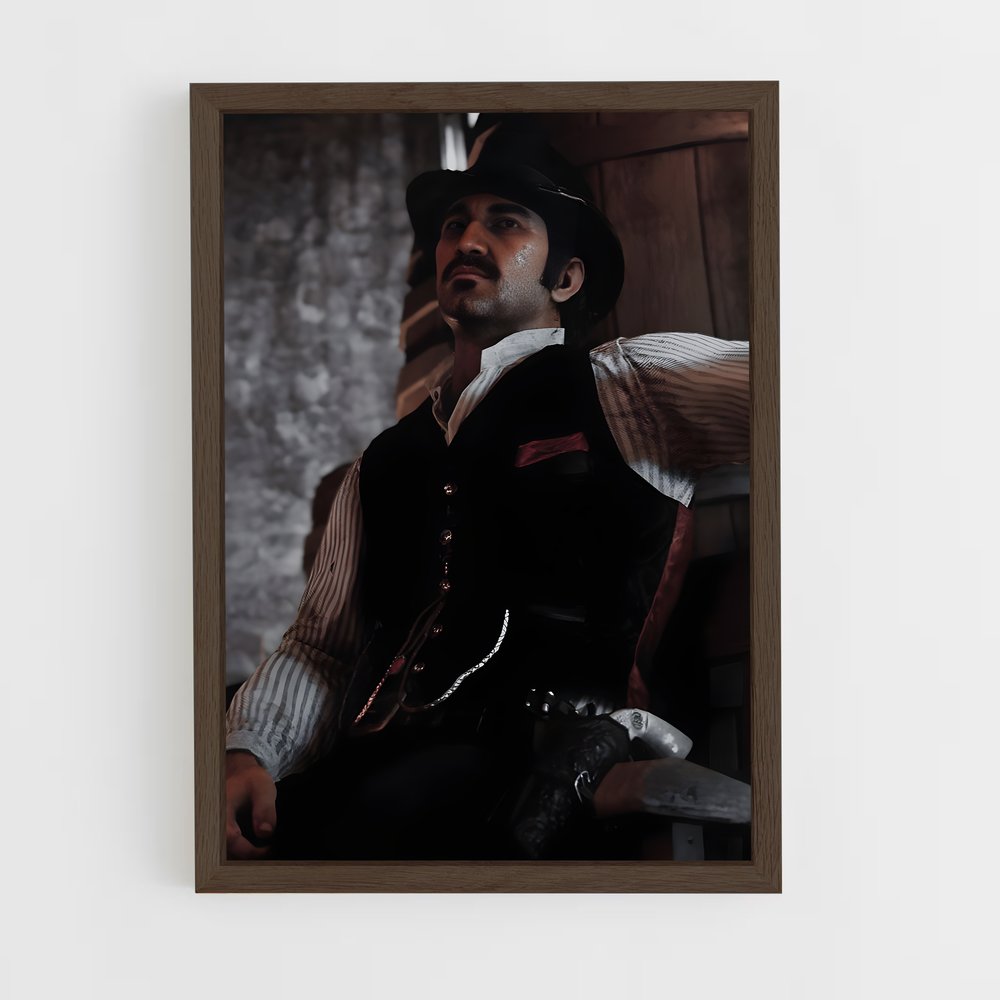 Poster Cowboy Dutch – affiche Red Dead Redemption (vue 5)